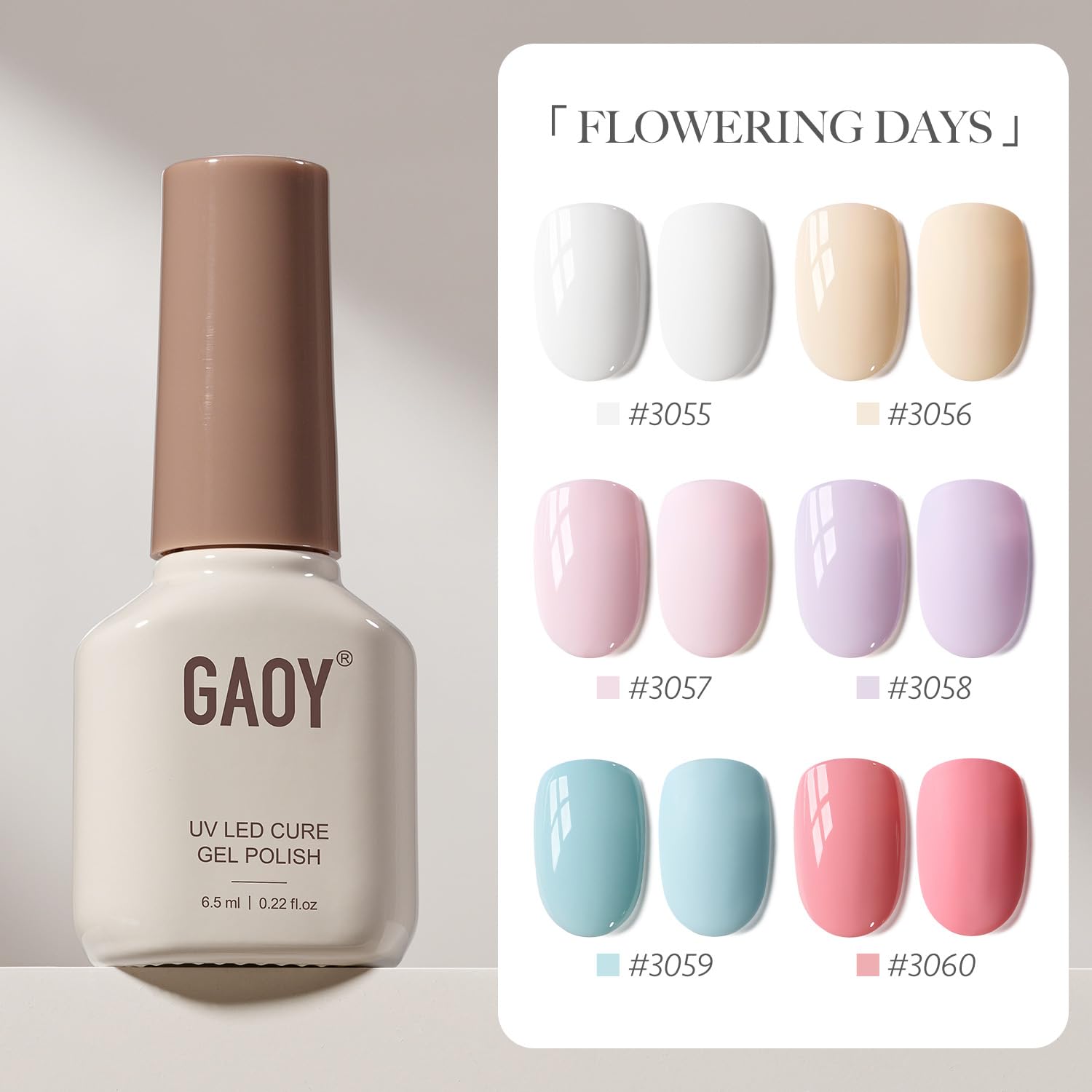 GAOY set gel uñas color amarillo para estilos vibrantes