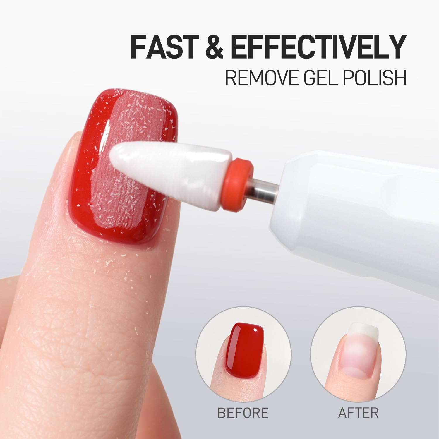 GAOY set de 12 puntas profesionales para uñas acrílicas y de gel.