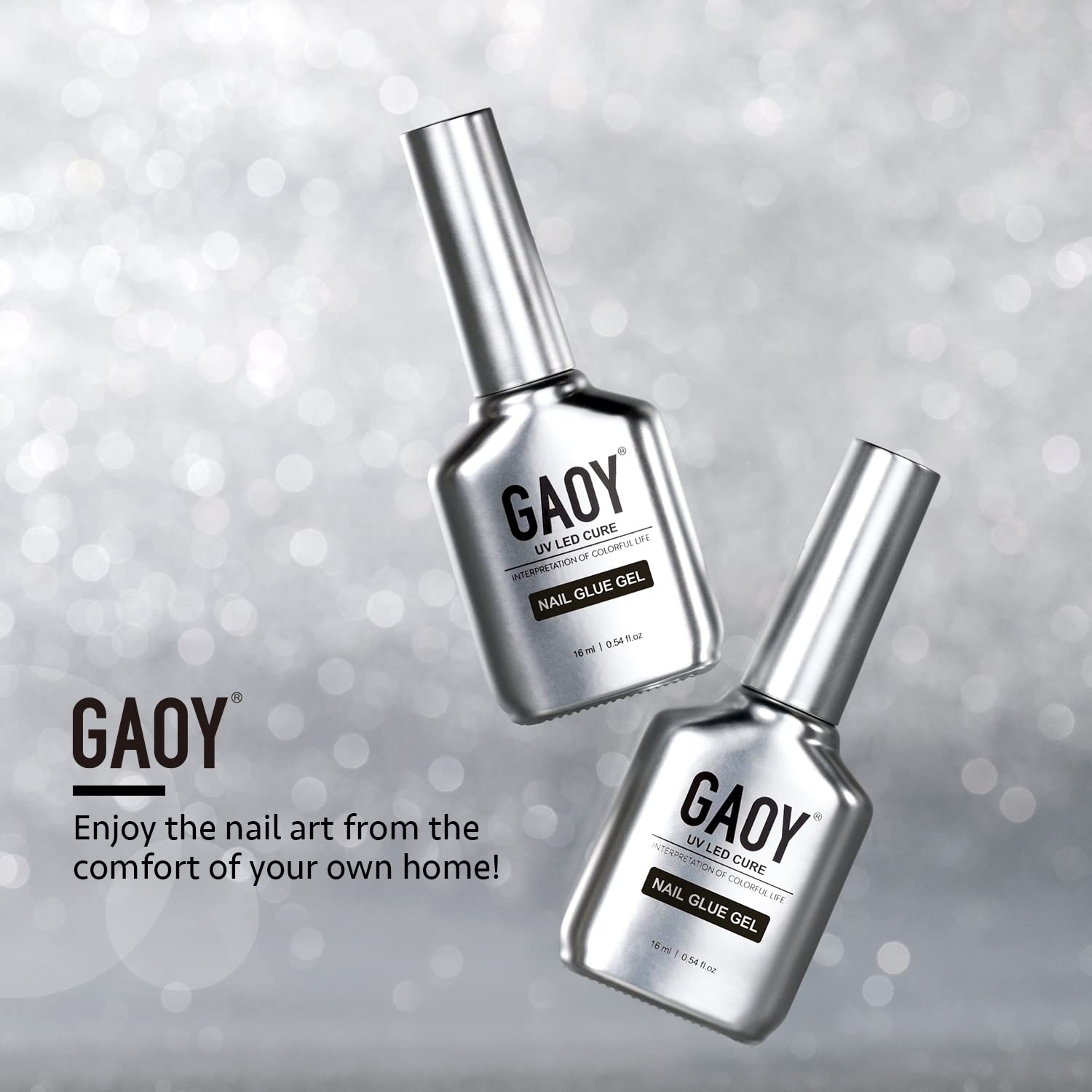GAOY gel-uñas texturas claras para uñas naturales