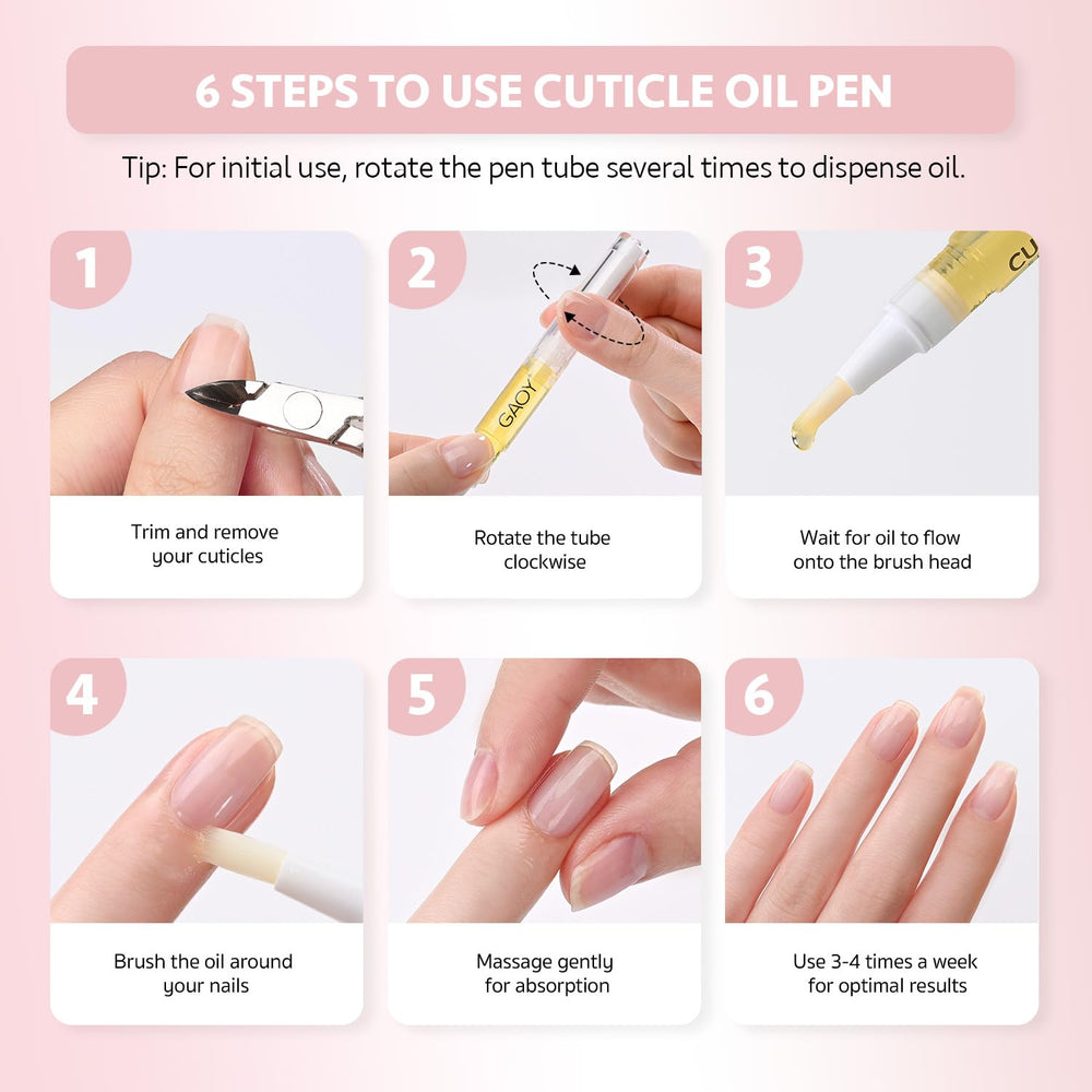 GAOY Textura ligera, absorción rápida para uñas y piel.