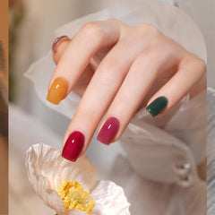 GAOY Wonder Color yellow gel polish bottle for bright, sunny nails.