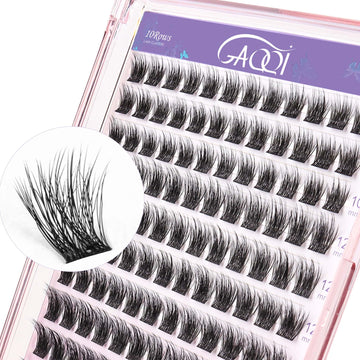 GAQQI Lash Clusters con efecto 3D natural para una mirada más definida.