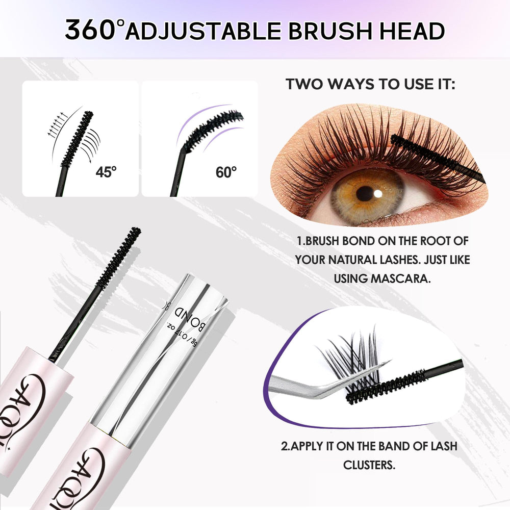 GAQQI sellador para pestañas lash seal, acabado impermeable