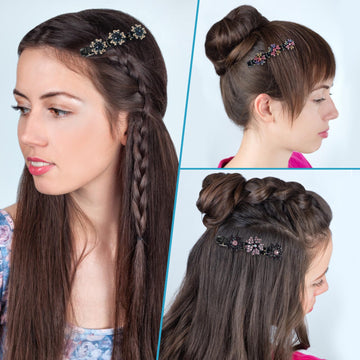 GAQWOK pinzas para todo tipo de cabello, fáciles de usar.