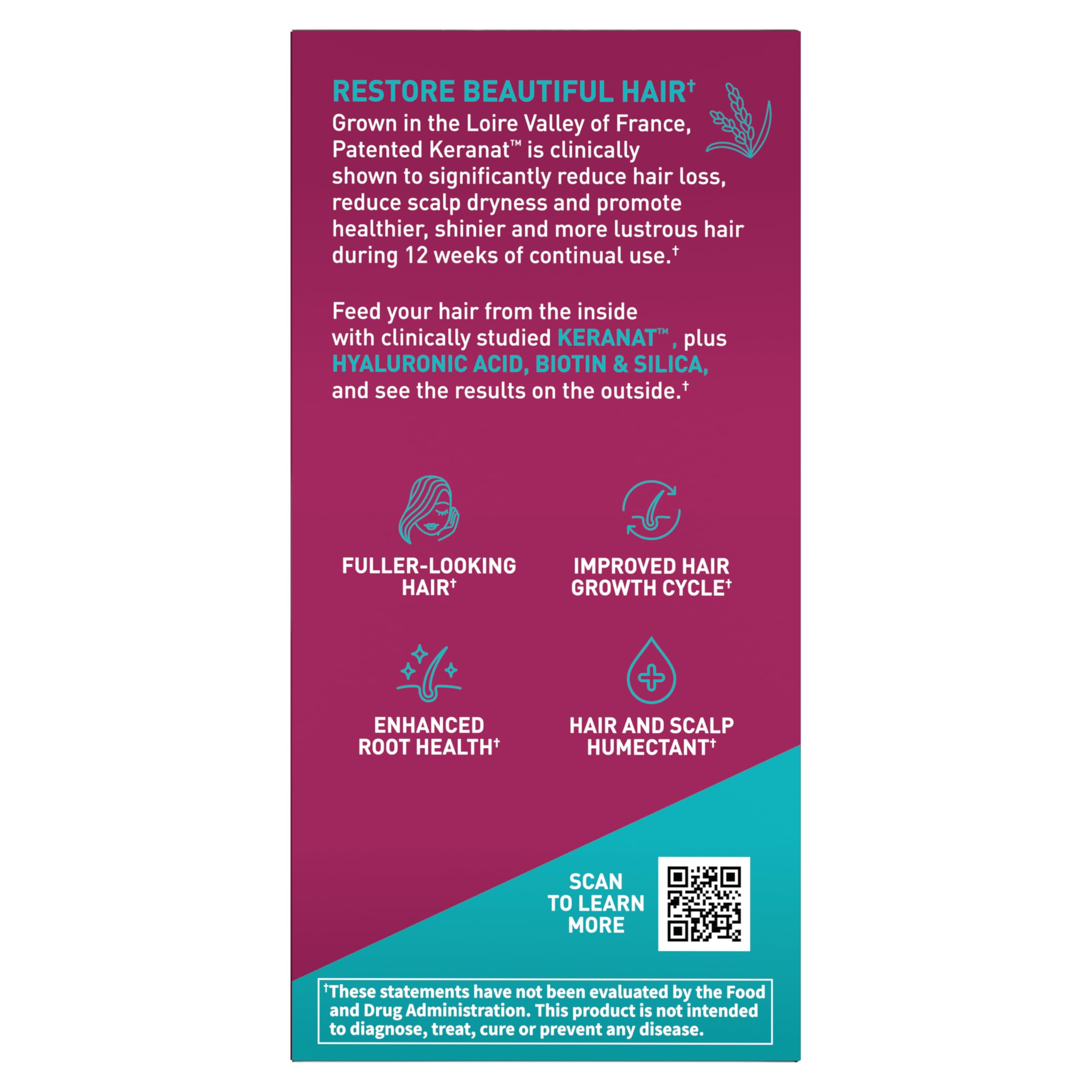 Garden of Life Hair Growth DuoCaps apto para mujeres y hombres