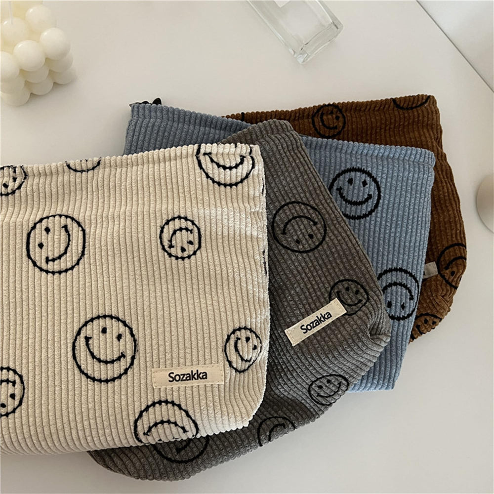 Gardsell diseño vibrante en pana con sonrisa, regalo ideal para mujeres.