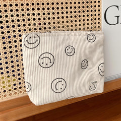 Gardsell organizador de cosméticos en pana, perfecto para uso diario y viaje.