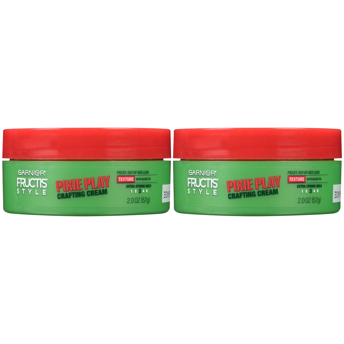 Garnier Fructis Pixie Play crema texturizante para definición de cabello corto.