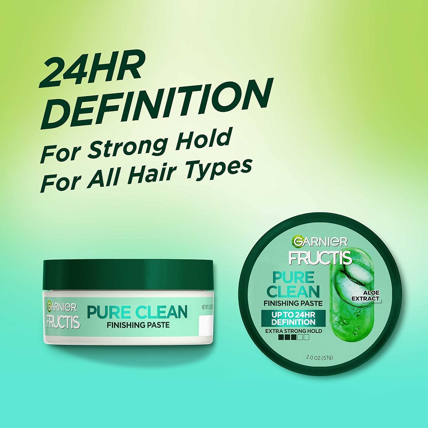 Garnier Fructis Style Pure Clean Finishing Paste layering to highlight haircut details.