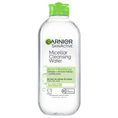 Garnier Agua Micelar en botella de 400 ml para limpieza rápida y sin enjuague