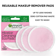 Agua micelar Garnier para desmaquillar con las almohadillas