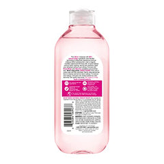 Garnier Agua Micelar Rosa, aplicación facial con disco para desmaquillar sin frotar