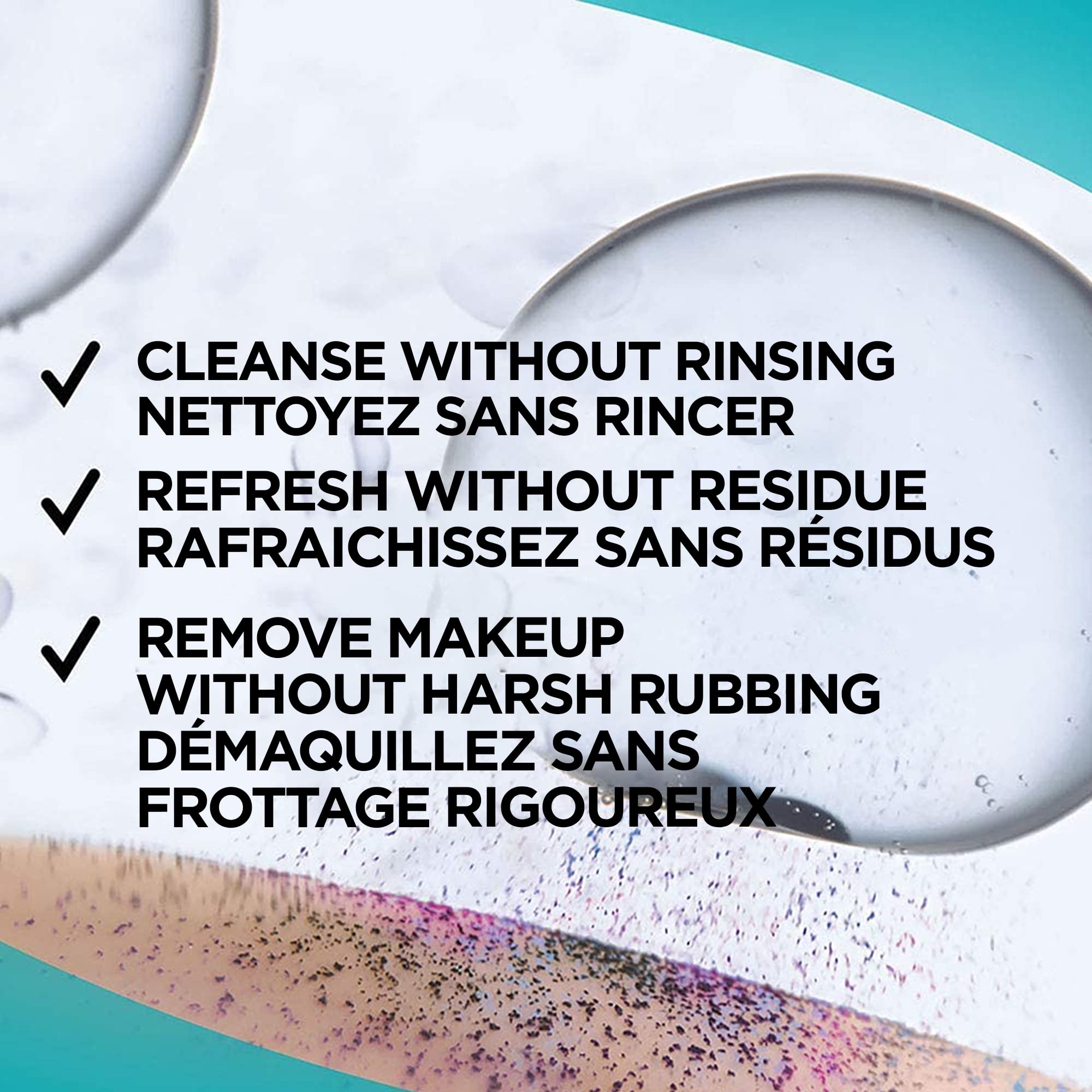Garnier Agua Micelar sin fragancia, ideal para piel sensible.