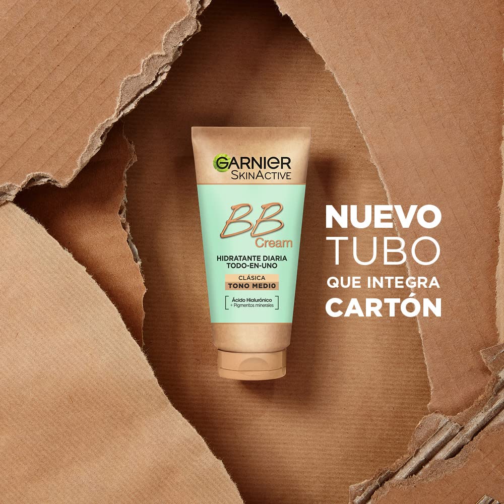 Garnier BB Piel Natural crema 50 ml, brillo natural que realza la piel.