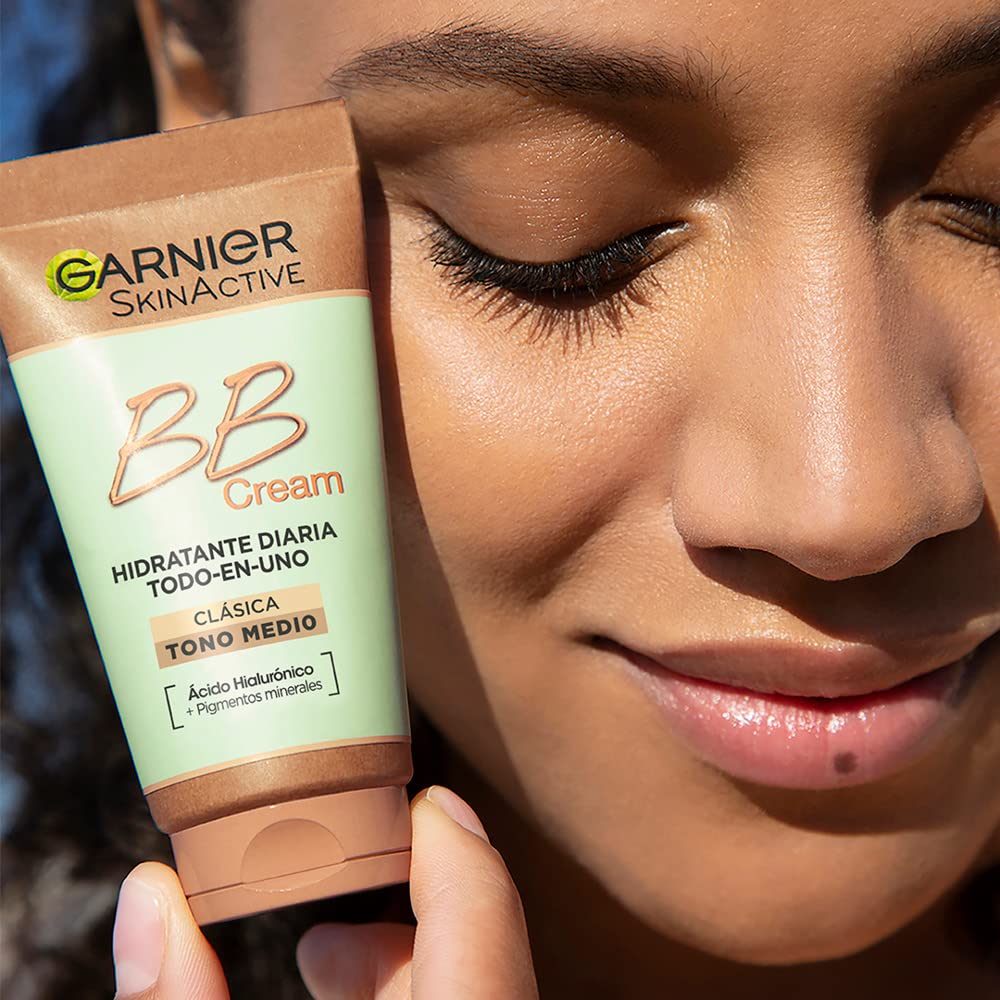 Garnier BB Piel Natural crema 50 ml, hidratación diaria para piel suave.