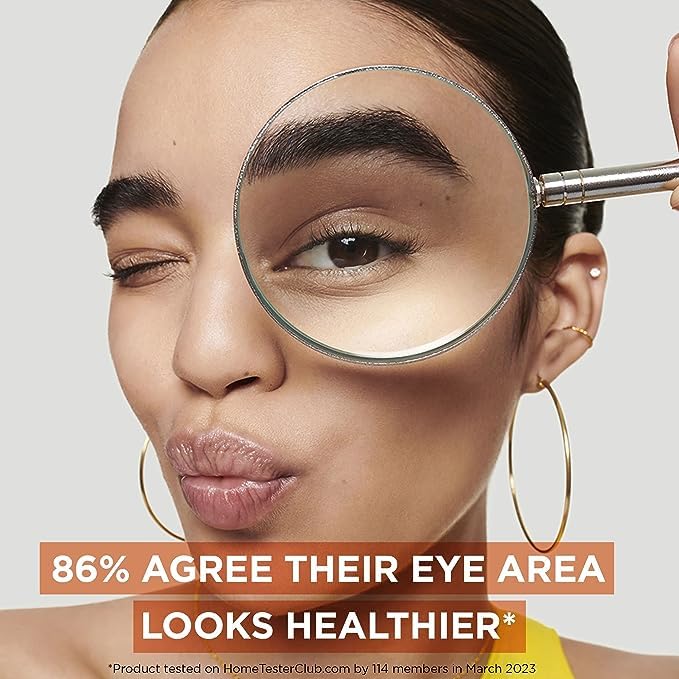 Garnier contorno de ojos Vitamina C 4% Niacinamida Cafeína Banana