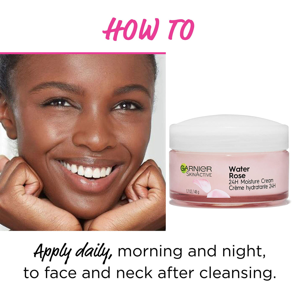 Garnier crema 24H, envase de 48 g para uso diario.