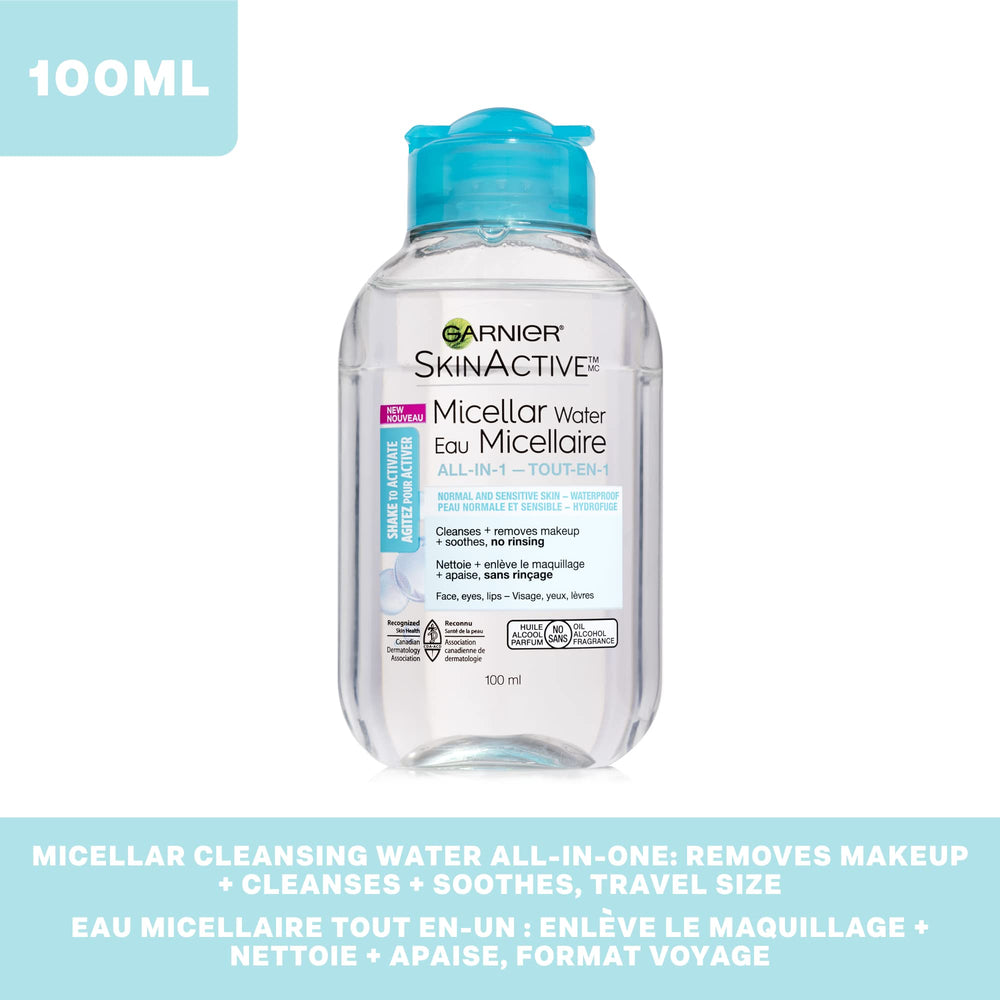 Garnier Fórmula suave apta para todo tipo de piel.