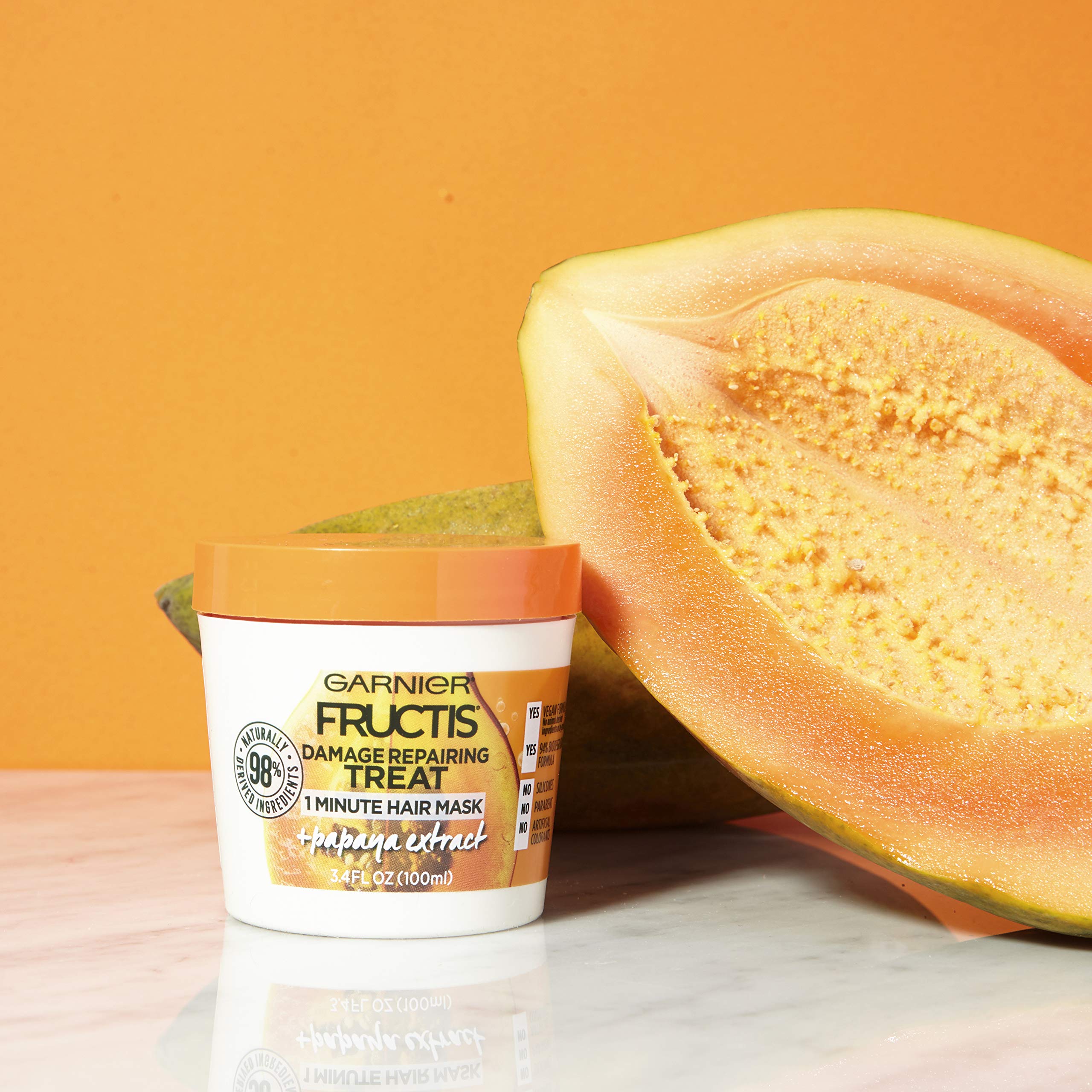 Garnier Fructis Sin siliconas para cabello suave