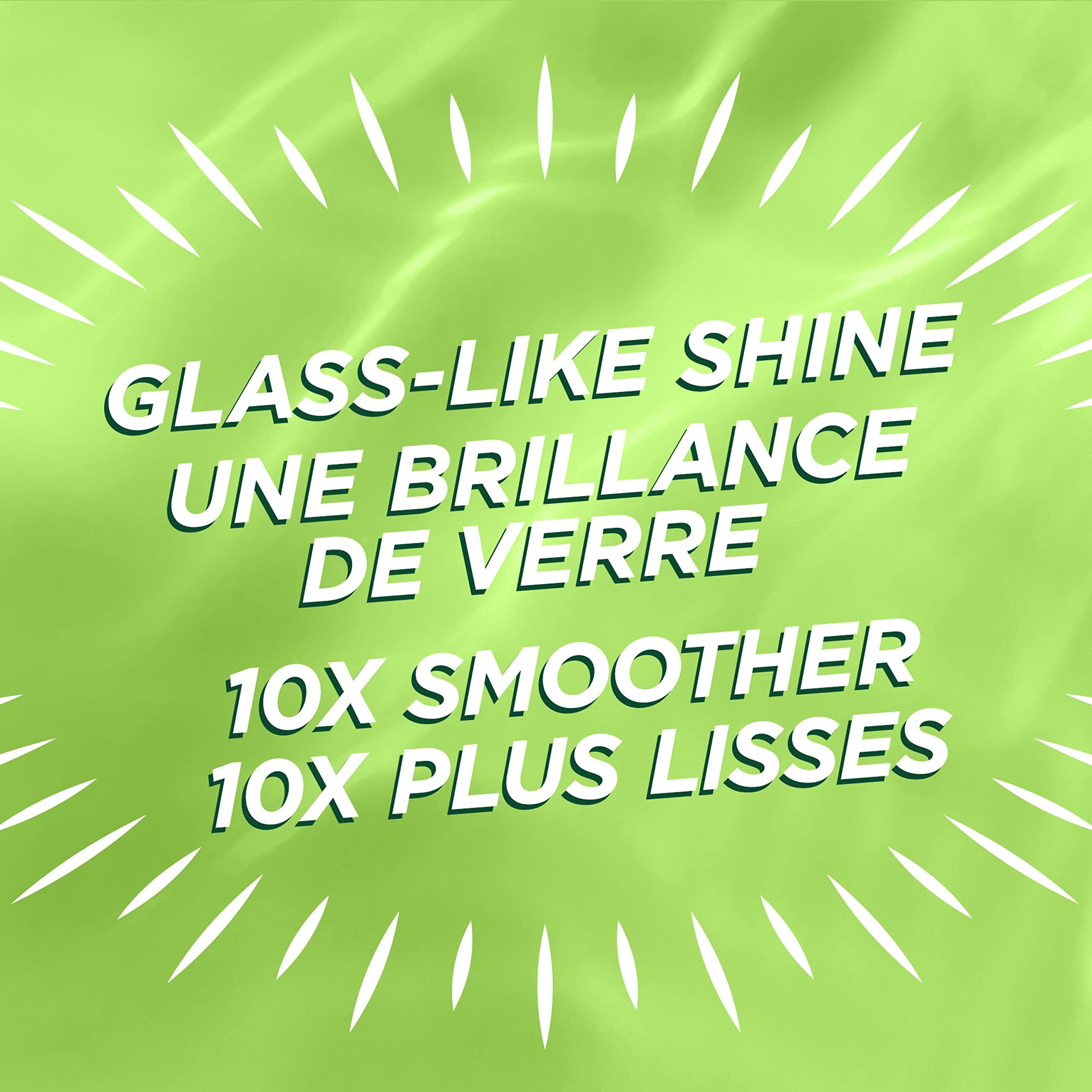Garnier Fructis Glass Hair Water aplicación en 10 segundos para brillo