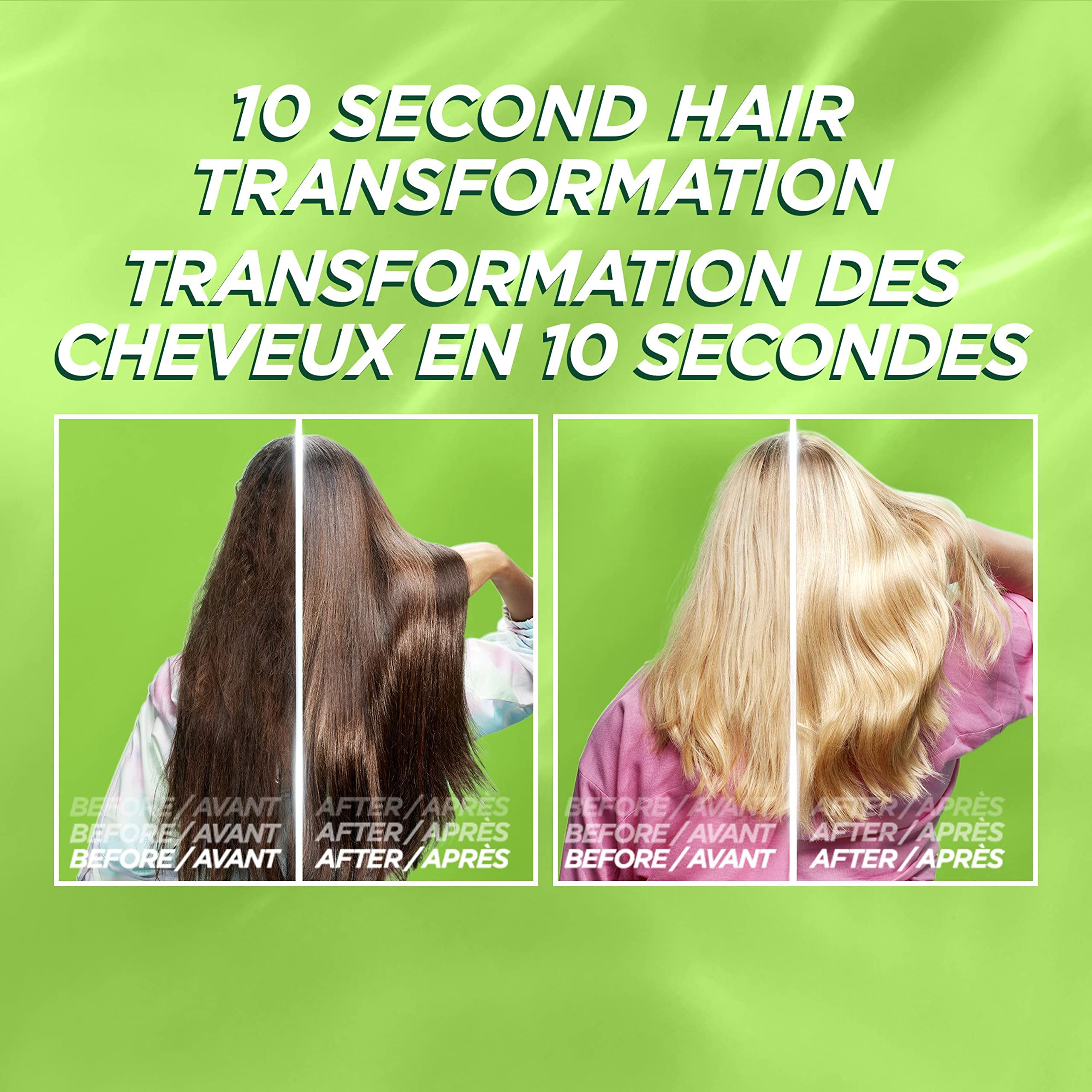 Garnier Fructis Glass Hair Water capas lamelares que suavizan