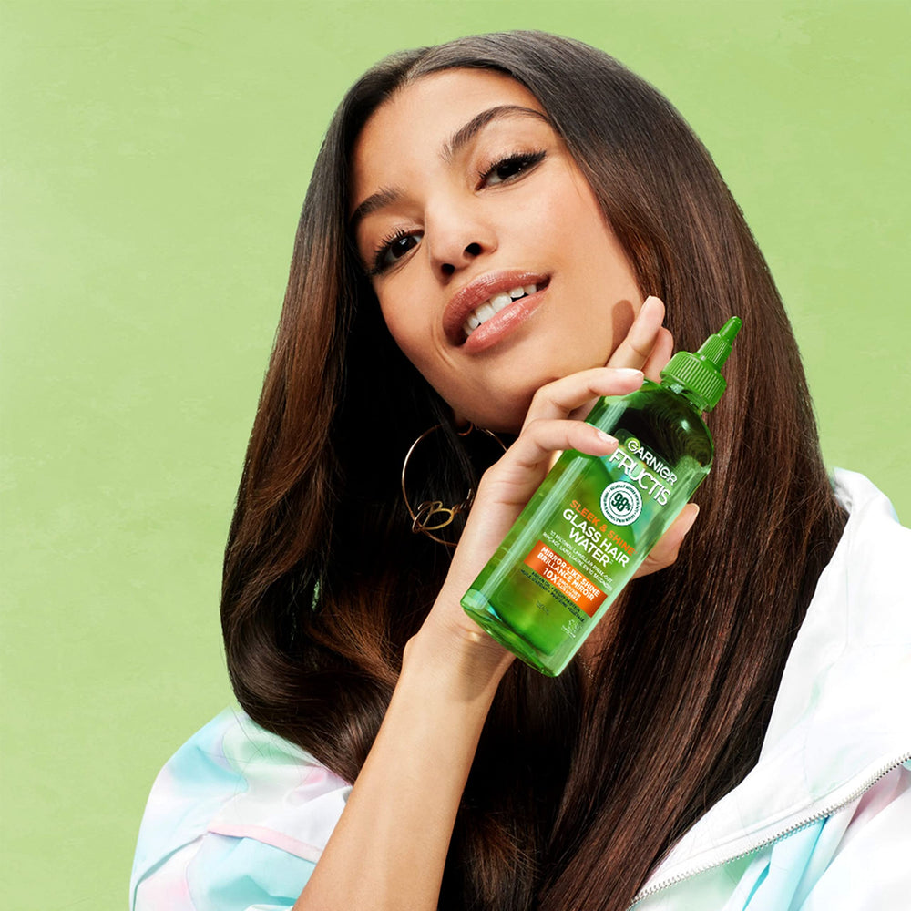 Sin siliconas en Garnier Fructis Glass Hair Water
