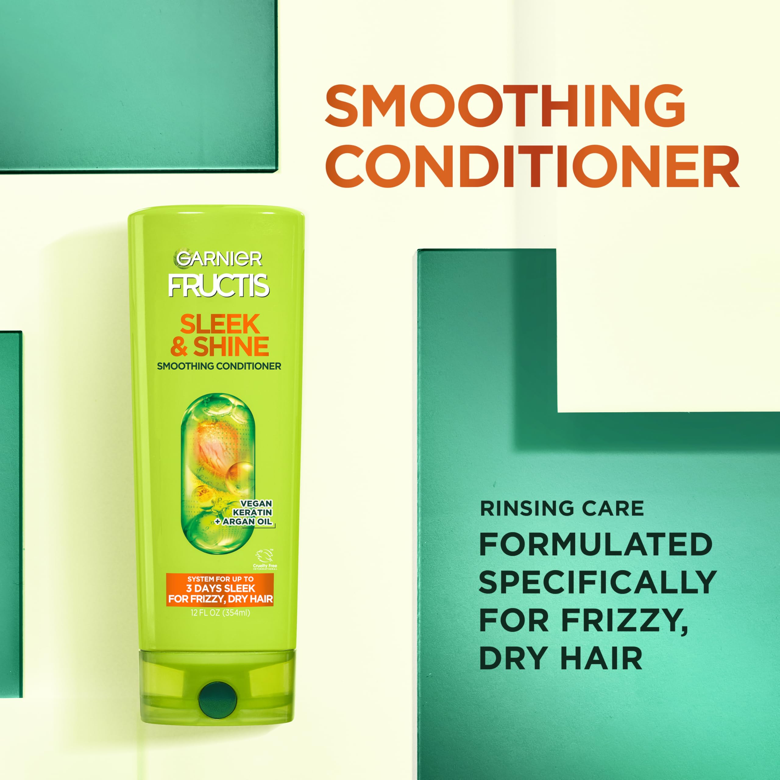 Control del frizz incluso en días húmedos, cabello más manejable.