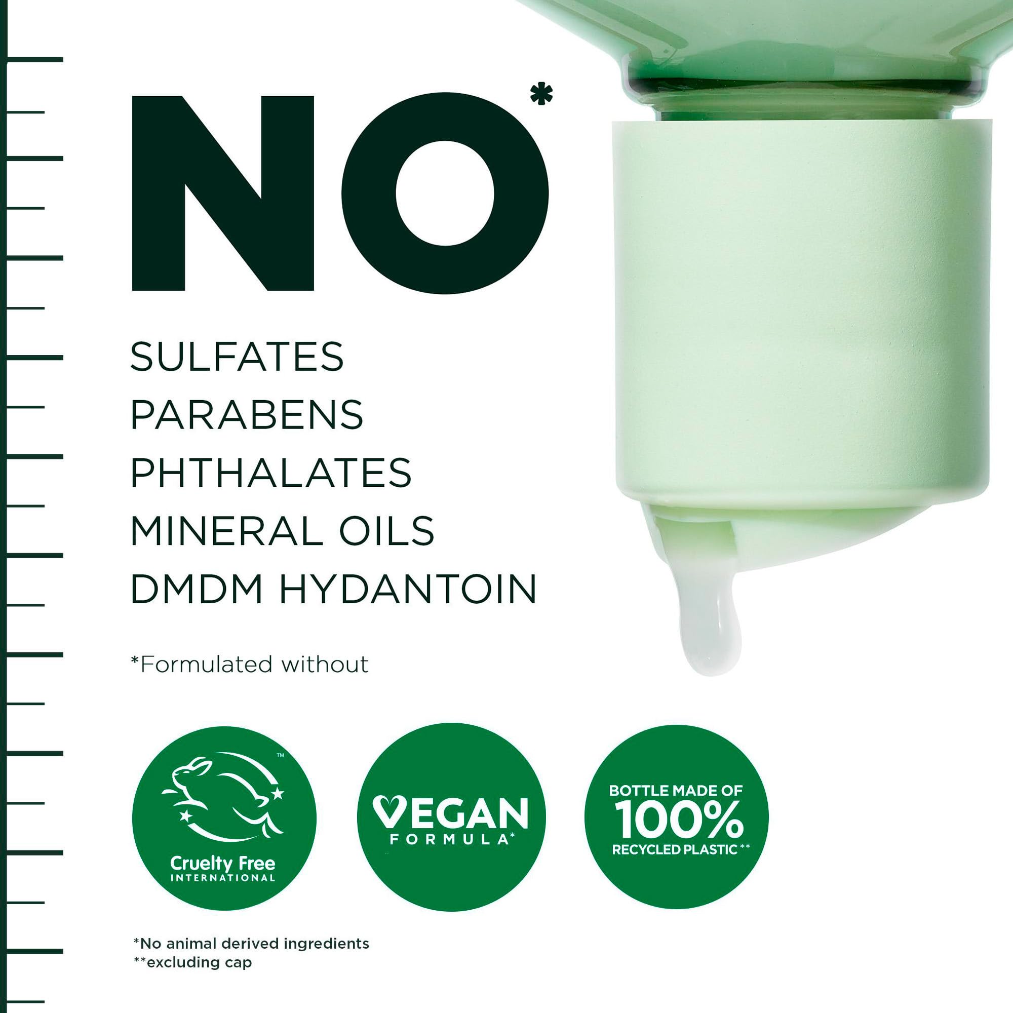 Garnier Fructis textura suave tras usar el acondicionador.