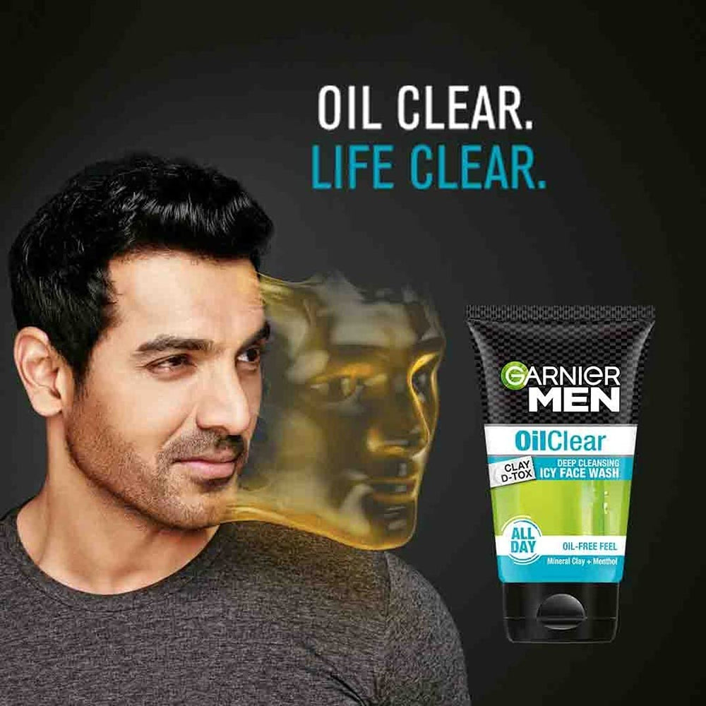 Garnier Men Oil Clear: textura gel para limpieza suave y profunda