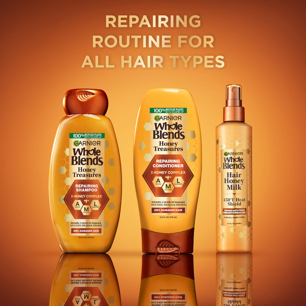 Garnier Honey Milk envase plástico reciclado y reciclable.