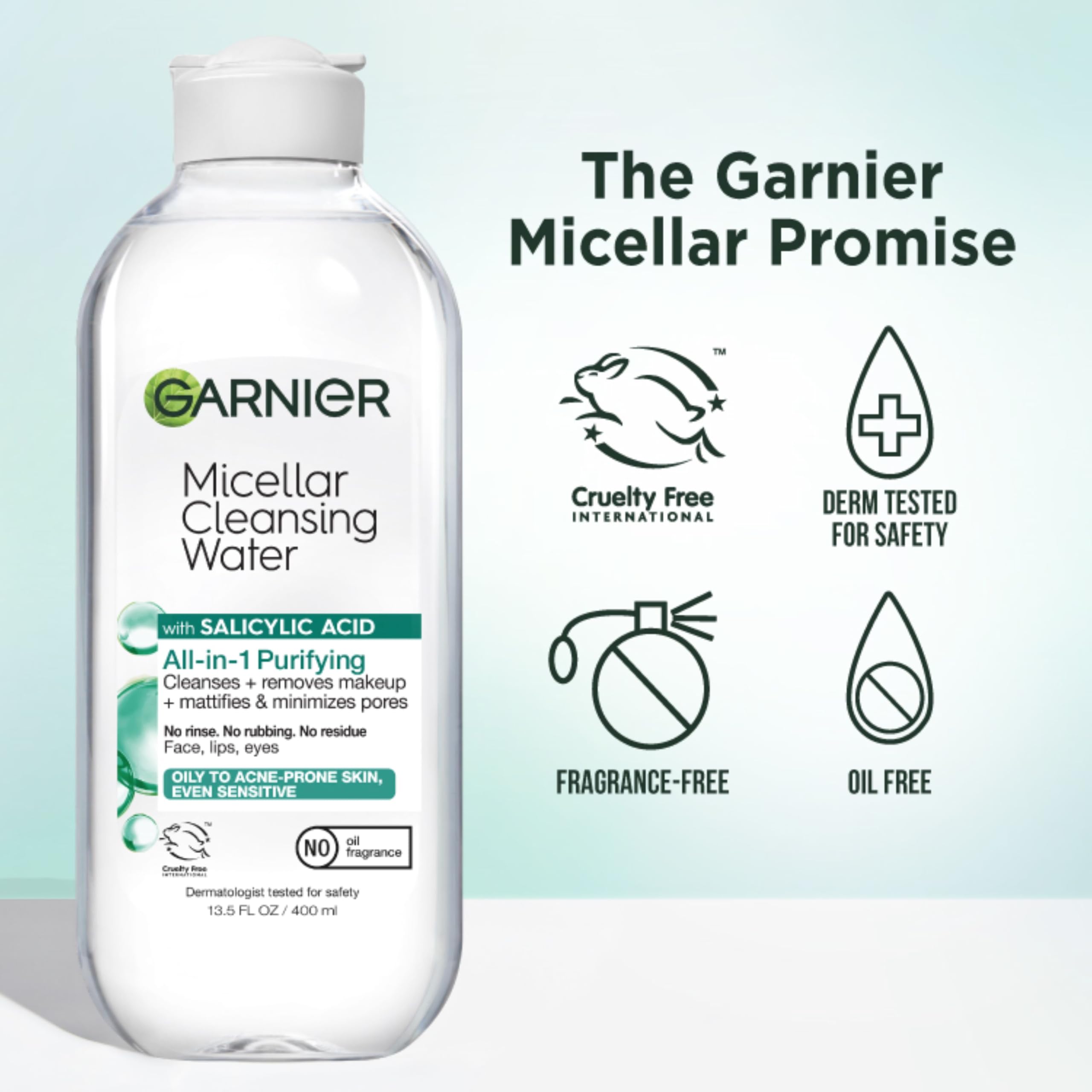 Garnier Micellar, desmaquillante para ojos suave y seguro