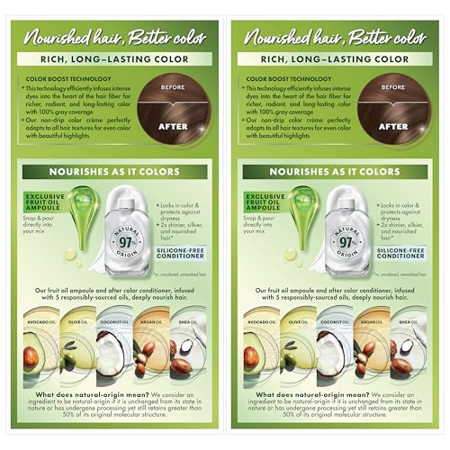 Garnier Nutrisse ampolla aceites fruta: hidratación profunda durante la coloración para brillo.