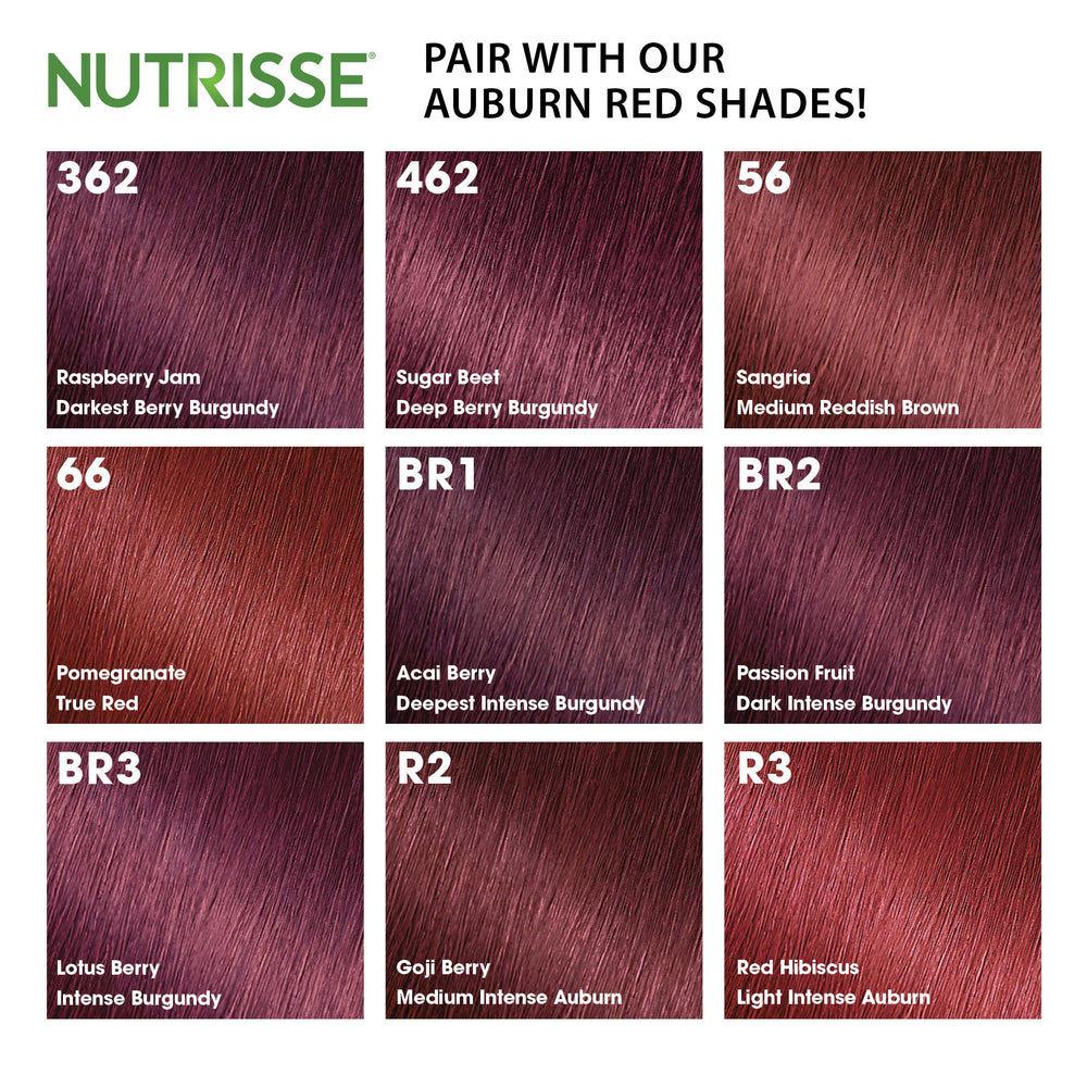 Garnier Nutrisse Color Reviver, rubio dorado para un tono cálido inmediato.