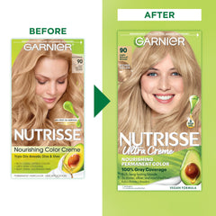 Garnier Nutrisse Condicionador Post-Color Aceites de Fruta: cabello suave y sellado.