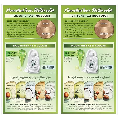 Garnier Nutrisse Kit Tinte Ampolla Frutas: mezcla fácil con aceites nutritivos.