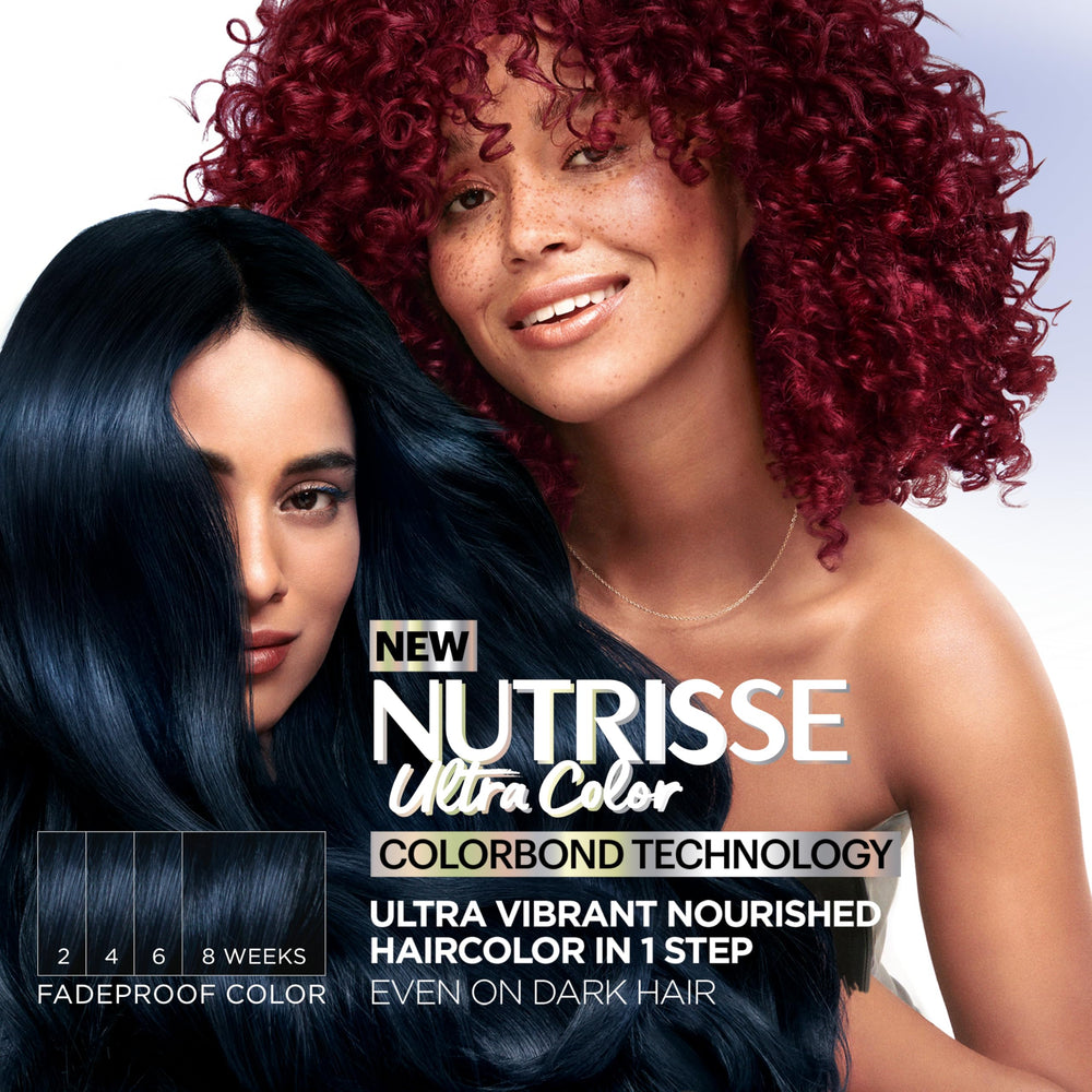 Garnier Nutrisse, aplicación de crema de tinte para un coloreado uniforme.