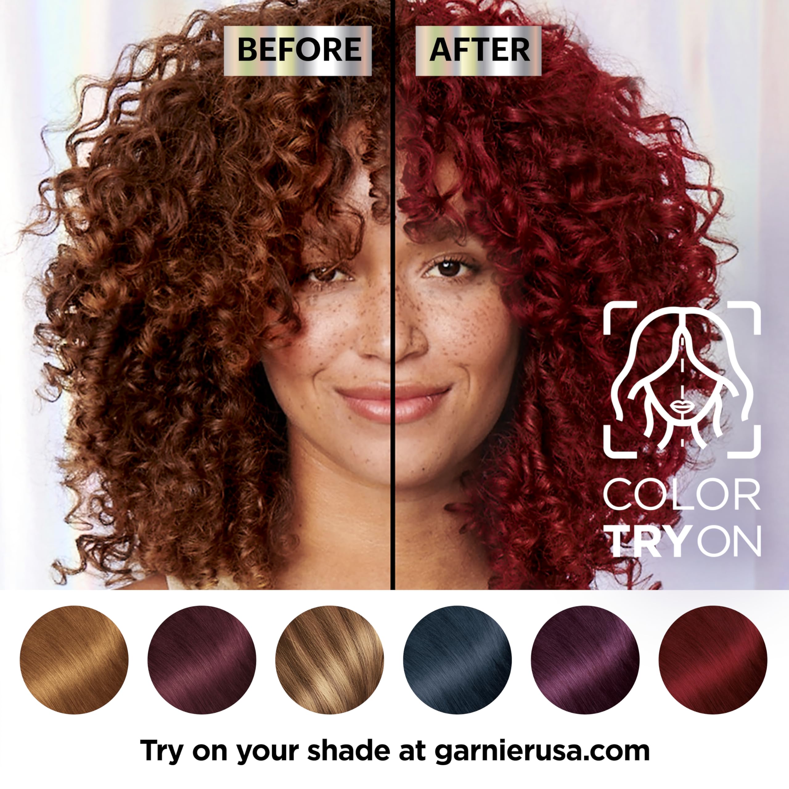 Garnier Nutrisse ULTRA COLOR, tono azul negro para brillo intenso.