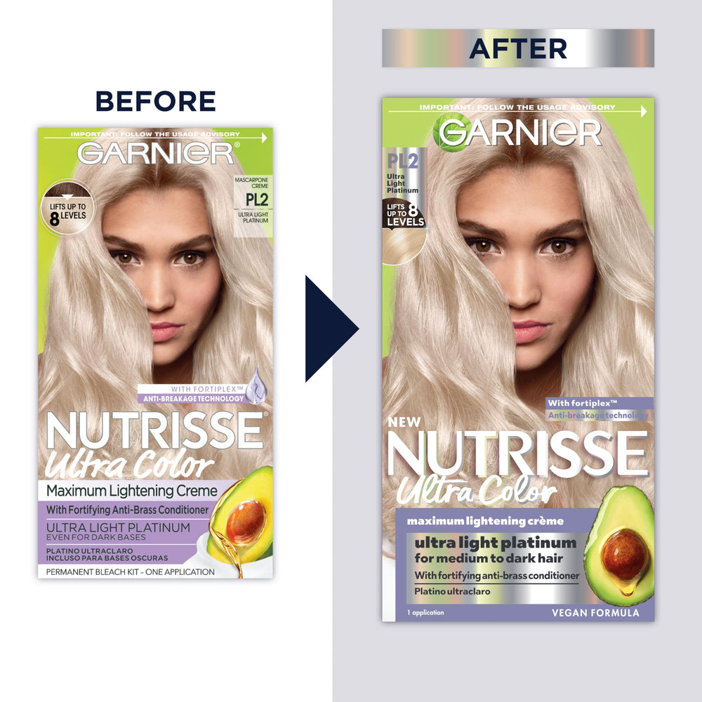Ampolla de aceite de uva de Garnier Nutrisse PL2 para nutrir durante la coloración