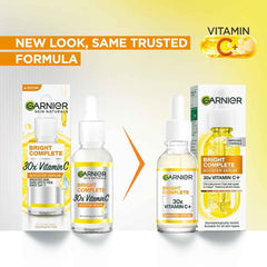 Garnier Skin Naturals Sérum Iluminador, textura ligera para absorción rápida.