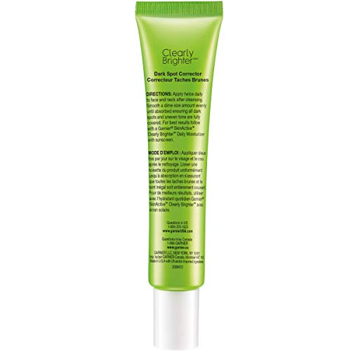 Garnier SkinActive Sérum Vitamine C en flacon, usage quotidien pour teint lumineux.