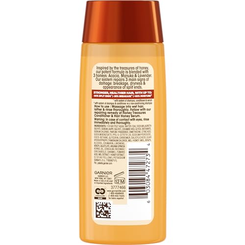 Garnier champú miel uso diario para cabello dañado