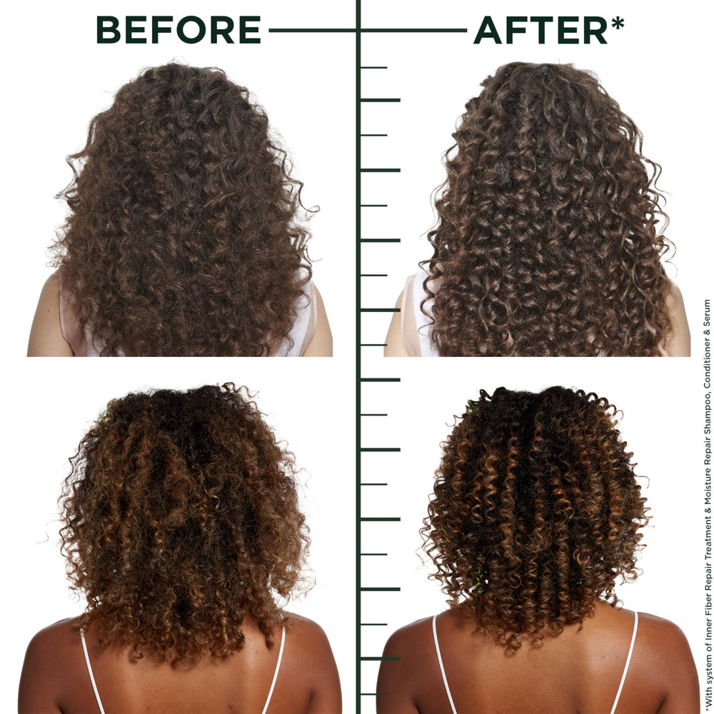 Rizos definidos con Garnier Fructis y gel-crema suave.