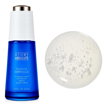 GASHINA STORY A.t.o.m.y Absolute CellActive Ampoule – pompe-doseuse pour contrôler chaque application.
