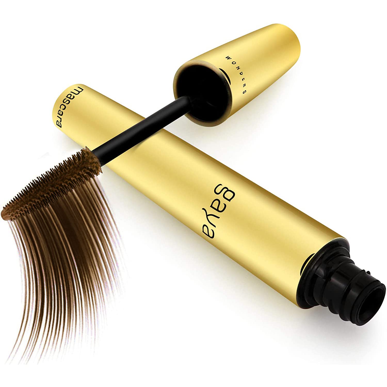 Gaya Cosmetics Mascara vegana para ojos sensibles ofrece volumen suave y definición duradera.