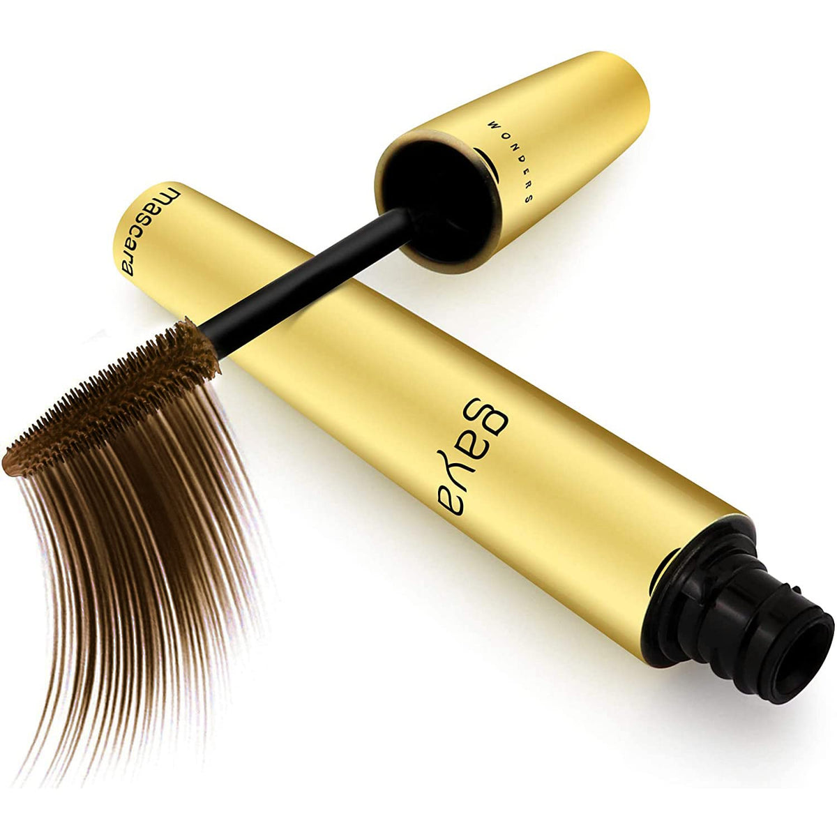 Gaya Cosmetics Mascara vegana para ojos sensibles ofrece volumen suave y definición duradera.