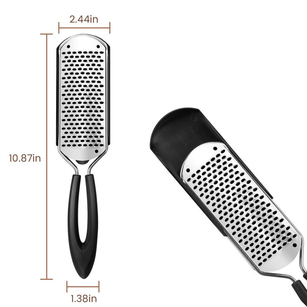 GAZEPLUS sistema-grano-2-en-1 para eliminar callos resistentes sin desorden.