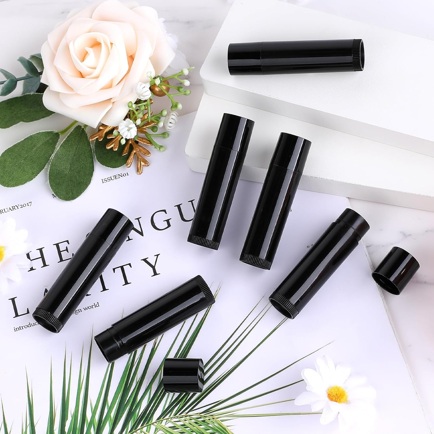 GBACHOOSE tubos labio compactos y ligeros, ideales para viaje.