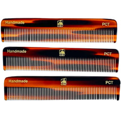 G.B.S GENTS PCT peine de bolsillo con dientes finos para un peinado preciso.