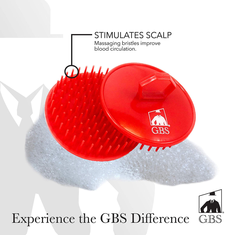 G.B.S cepillo masaje cabelludo, ideal para cabello rizado y grueso.