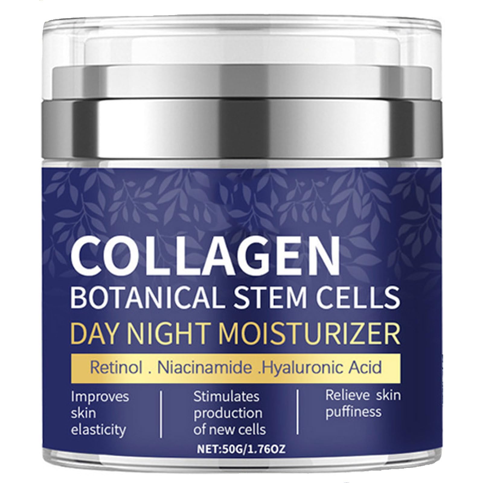 Gcdat crema facial colágeno con bomba sin aire para hidratación diaria.